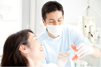 口腔内指導(歯磨き指導)